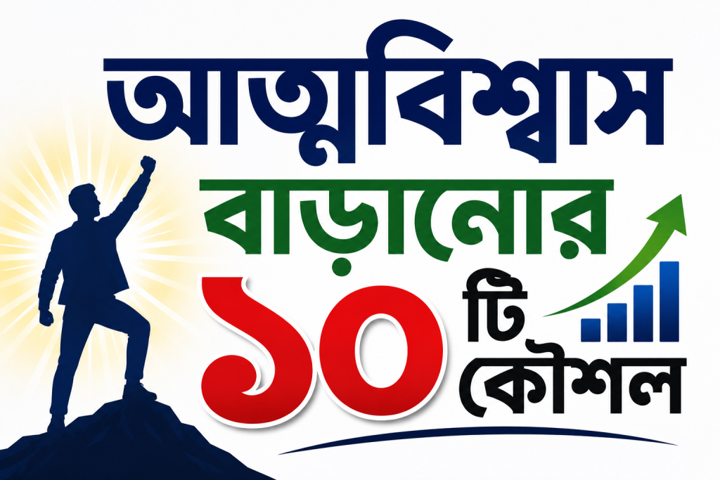 আত্মবিশ্বাস বাড়ানোর ১০টি কৌশল